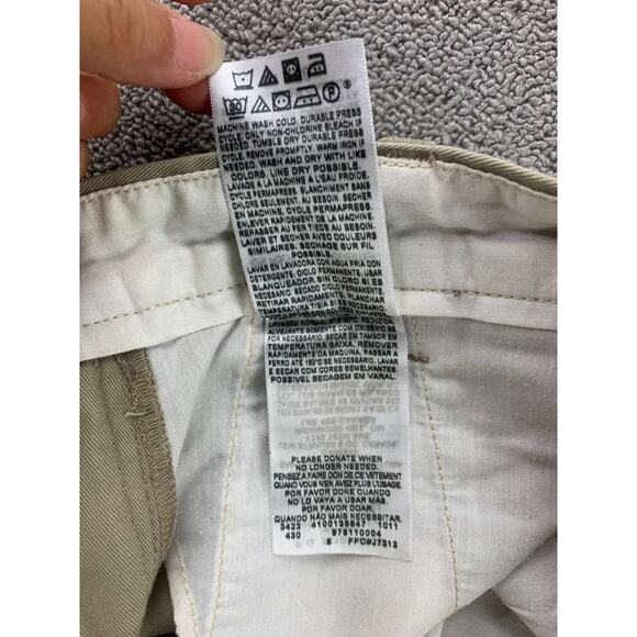 Levis Sta Prest-Pants Men 31x30 Khaki Cotton Work Wear Zip Fly Office Casual - Picture 11 of 11